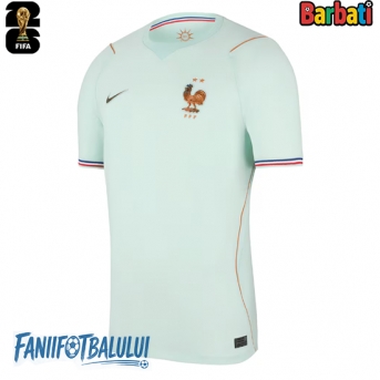 Franța Tricou Fotbal Replică Mondial 2026 Barbati Deplasare